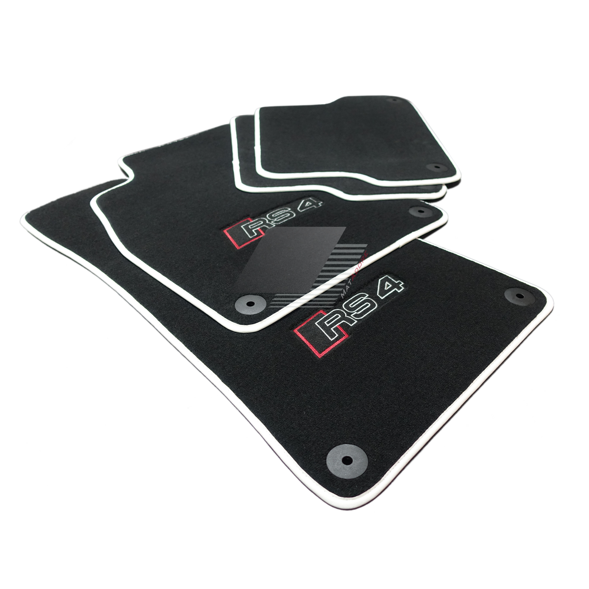 Audi A4 B9 Floor Mats 2016 Onwards *RHD #RS4 Middle